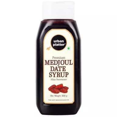 Urban Platter Premium Medjoul Date Syrup, Silan, 500g / 18oz [Naturally Pure & Premium]