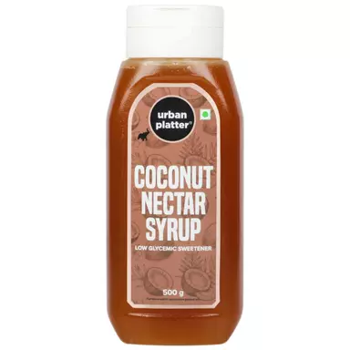 Urban Platter Coconut Nectar Syrup, 500g [Vegan, Gluten-Free, Low-Gi Sweetener]