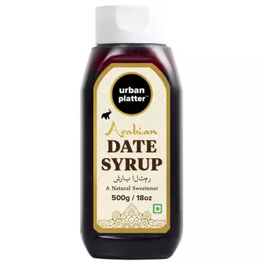 Urban Platter Arabian Date Syrup, 500g / 18oz [All Naturall Sweetener & Vegan]