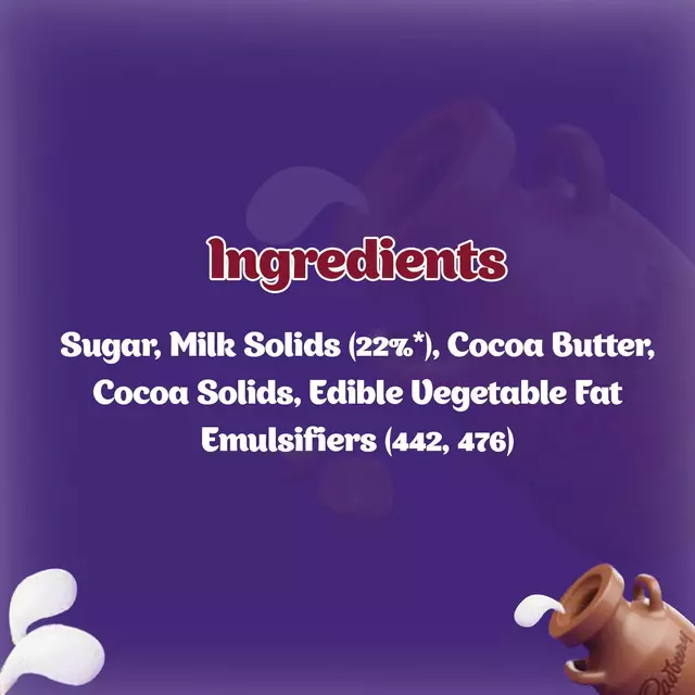 Cadbury Dairy Milk Chocolate Home Treats, 126g - Pack Of 4