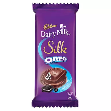 Cadbury Dairy Milk Silk Oreo Chocolate Bar, 130 G