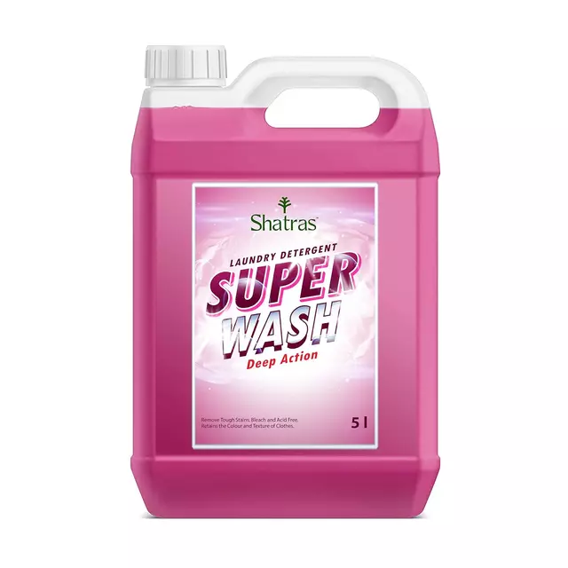 Liquid Detergent Pink Lily Super Wash, Laundry Liquid For Fabric Care, Suitable For Top-Load And Front Load Machine