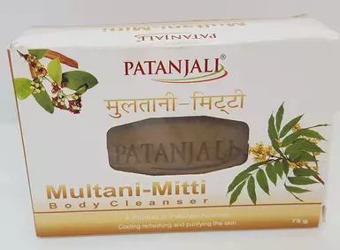 Patanjali Multani Mitti Body Cleanser, 75g