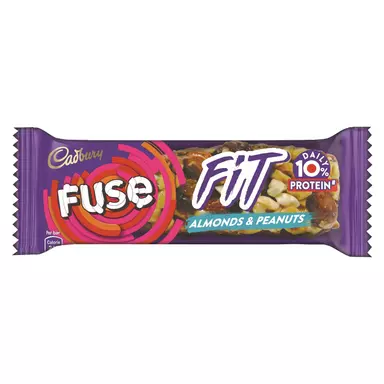 Cadbury Fuse Fit Almonds And Peanuts 40g