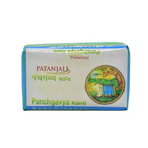 Patanjali Panchgavya Kanti - Body Cleanser, 75 g Carton