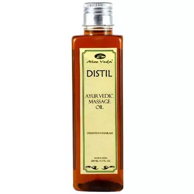 Aloe Veda Ayurvedic Massage Oil - Dhanwantharam Oil, 200 ml
