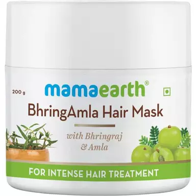Mamaearth BhringAmla Hair Mask With Bhringraj & Amla For Intense Hair Treatment, 200 g
