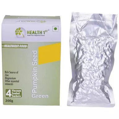 Health 1st Pumpkin Seed - Green, 200 g packet