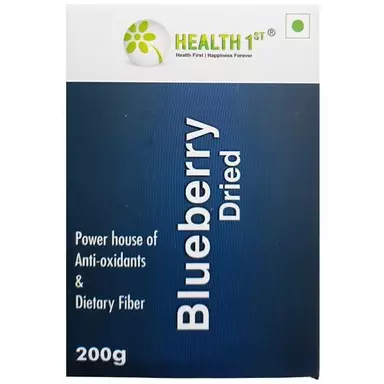 Health 1st Blueberry Dried, 200 g packet
