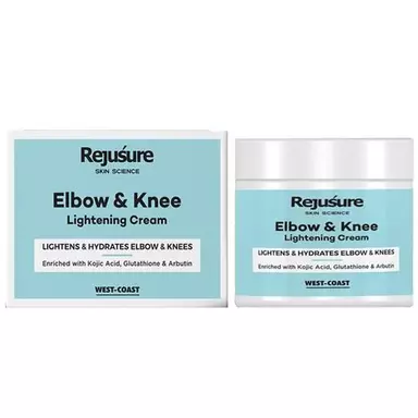 Rejusure Elbow & Knee Lightening Cream - Lightens & Hydrates Elbow & Knees, 50 g