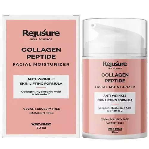 Rejusure Collagen Peptide Facial Moisturiser- Anti-Wrinkle Skin Lifting Formula,, 50 ml