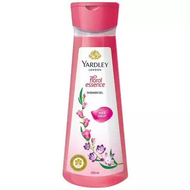Yardley London Shower Gel - Floral Essence, Iris & Violet, For Beautiful Skin, 250 ml