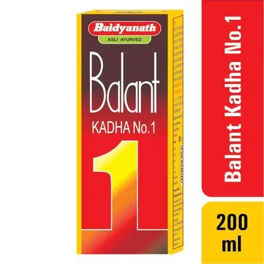 Baidyanath Balant Kadha No. 1 Post Delivery Tonic - Ayurvedic Medicine, For Mother's Health, 200 ml