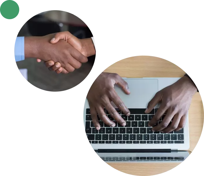 Showing connect and trust